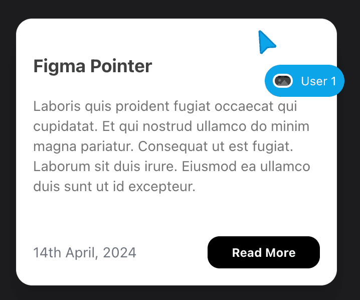 Figma Pointer image